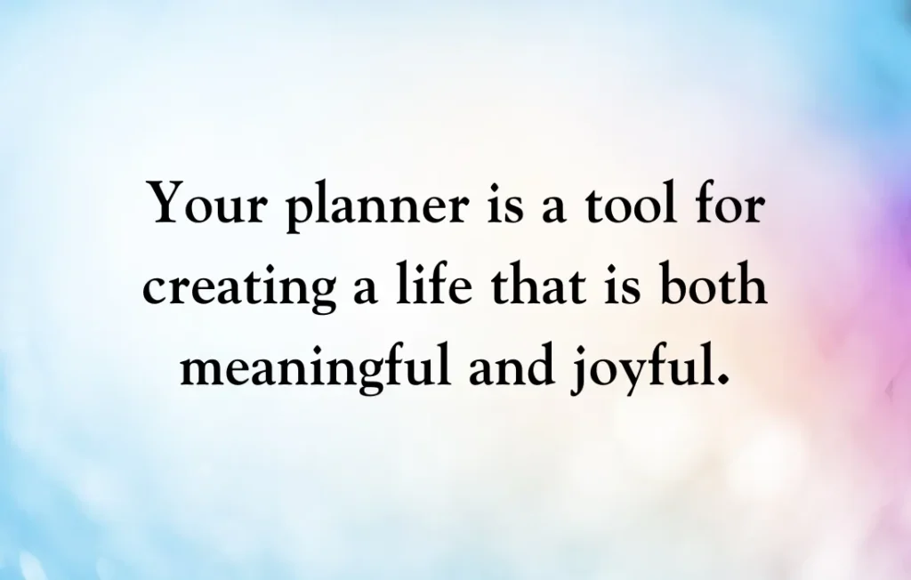 Inspirational Planner Quotes