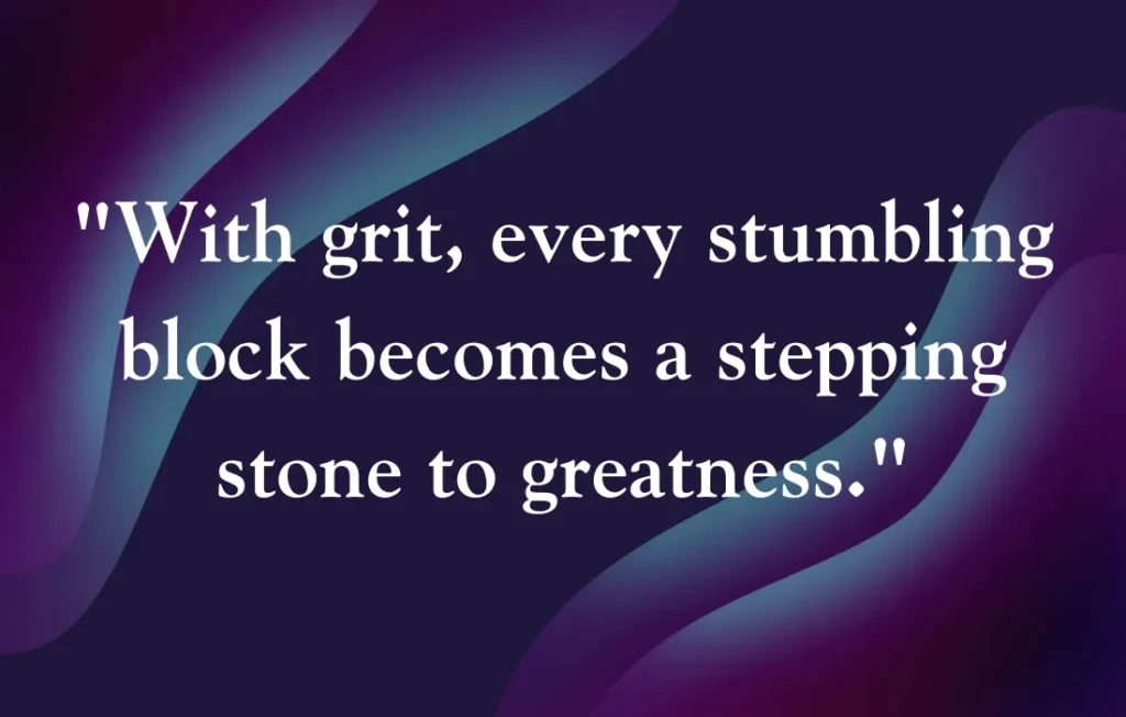 Quotes About Grit