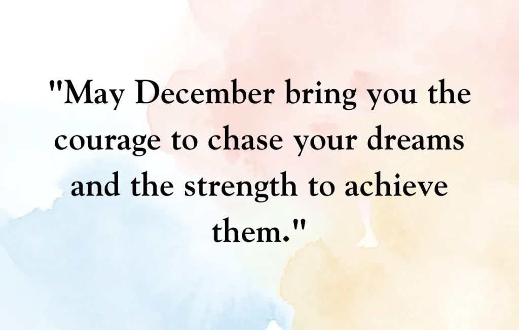 Motivational Quotes For December