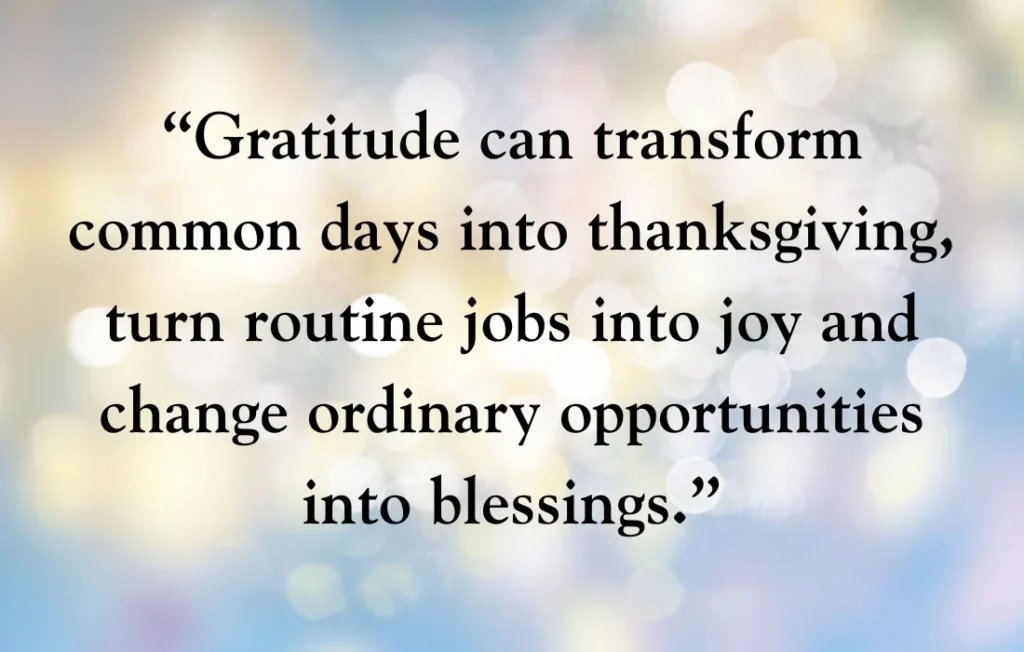 Quotes On Gratitude By Famous Personalities