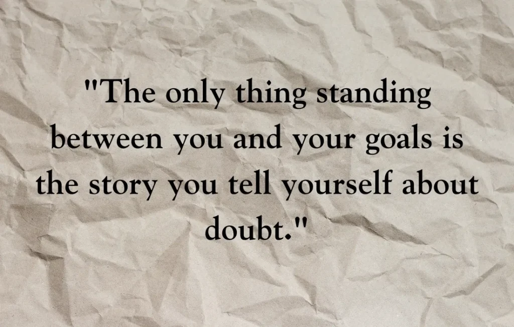 Self Doubt Quotes