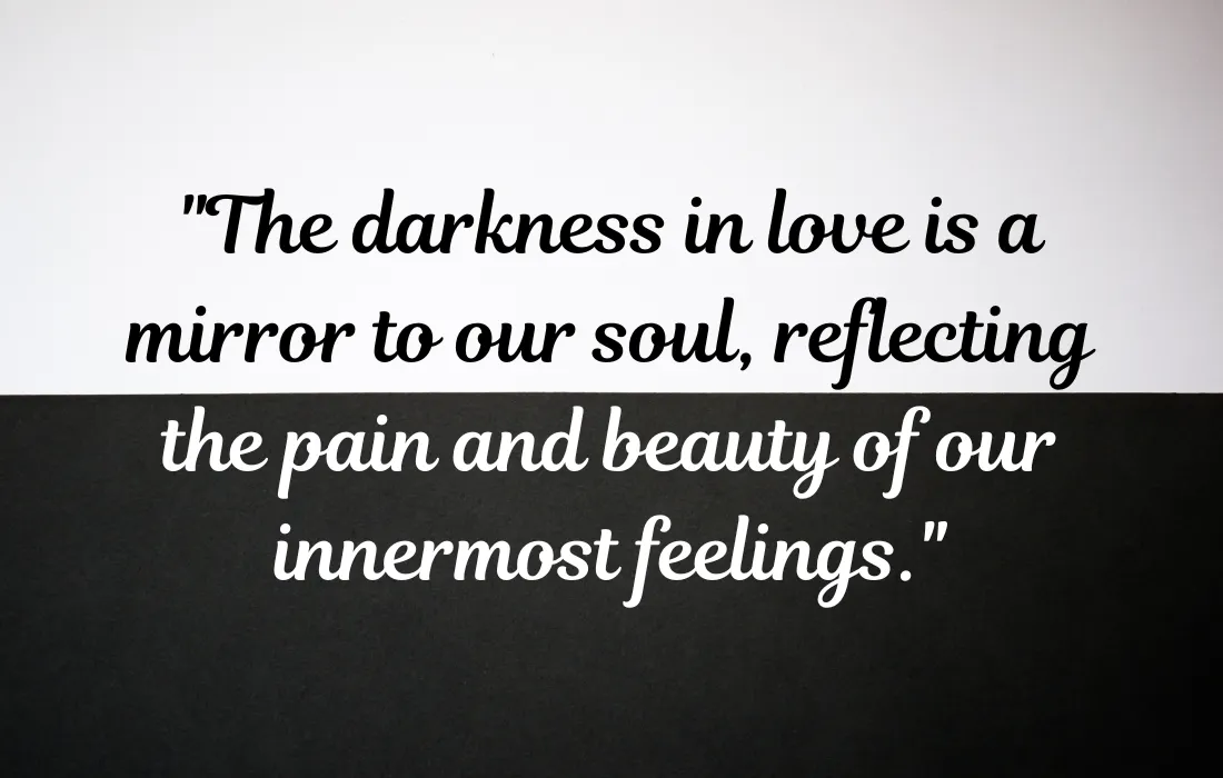 Dark Quotes About Love