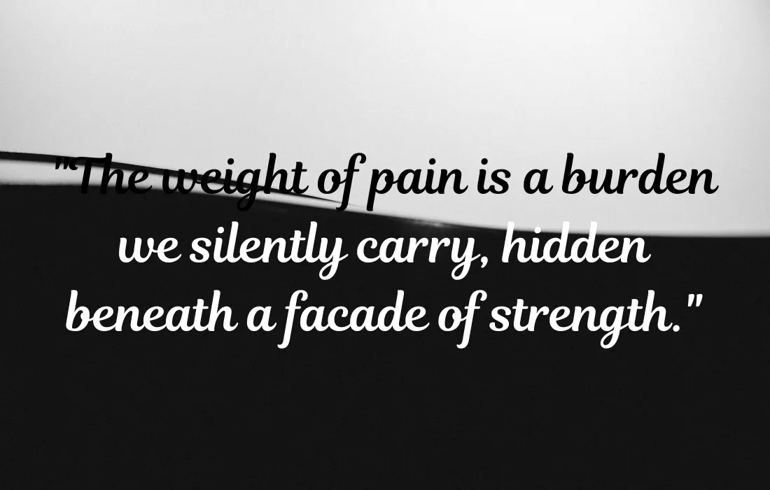 Dark Quotes About Pain