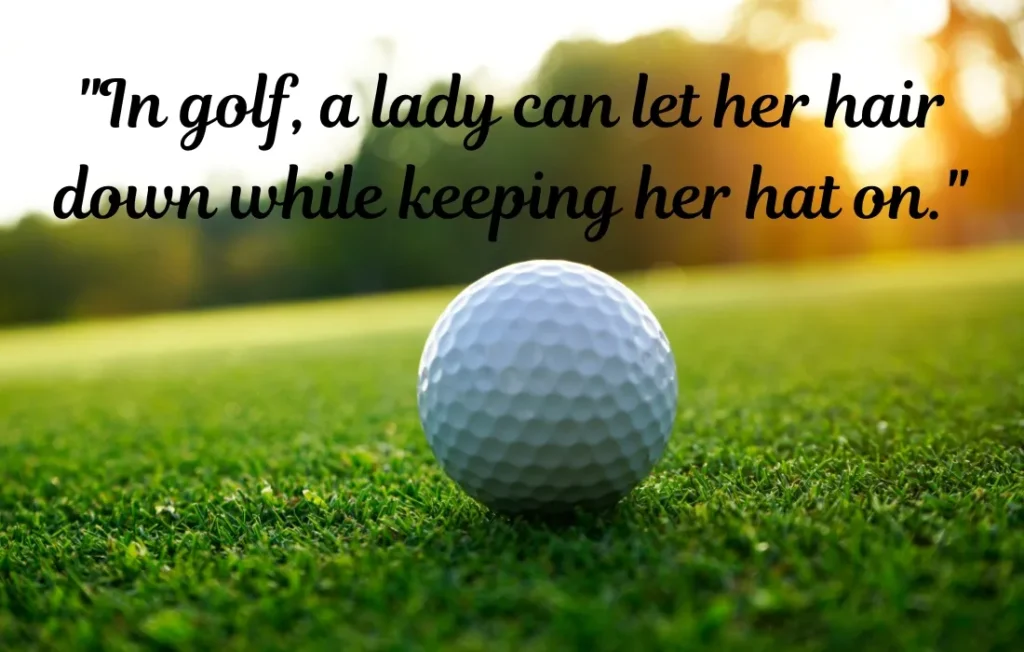 Funny Golf Quotes for Ladies