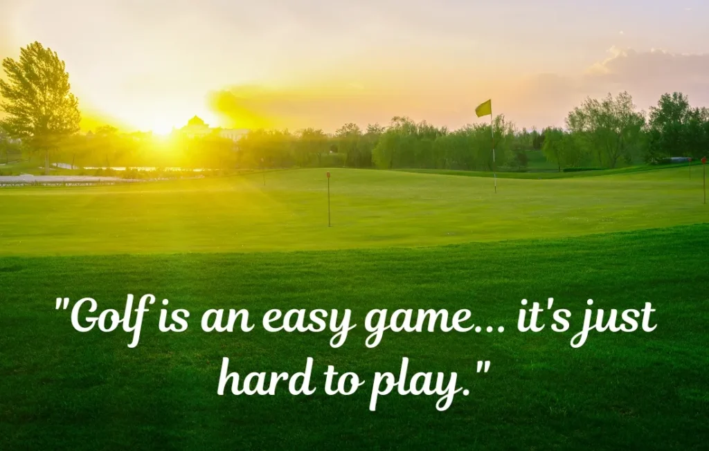 Funny Golf Quotes for Men