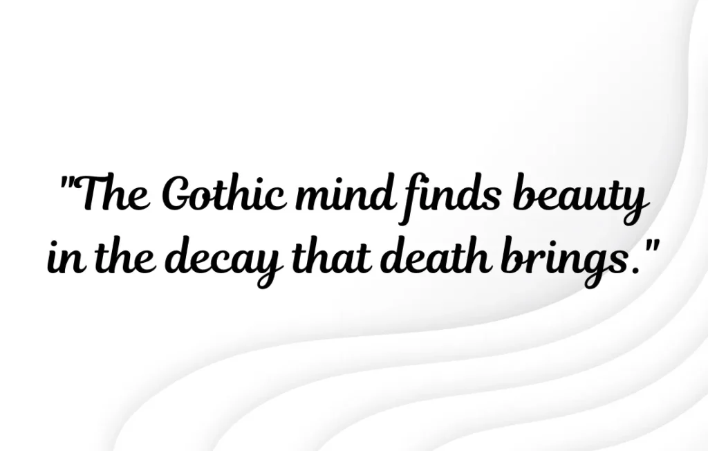 Goth Quotes About Death