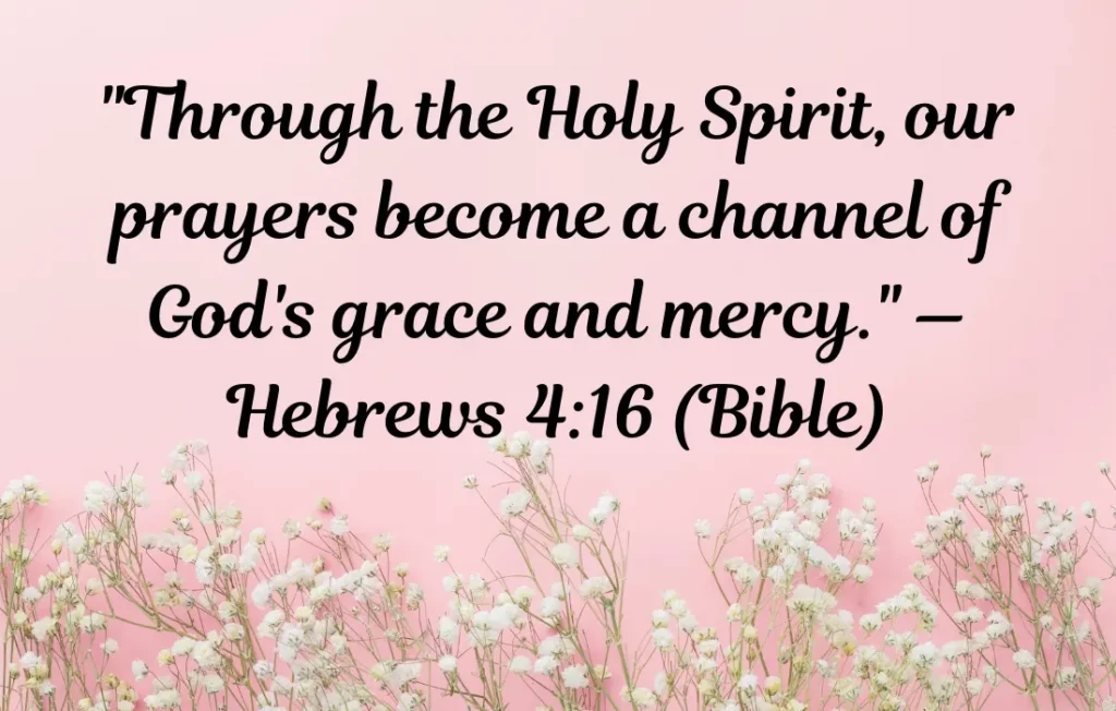 Holy Spirit Quotes Prayer