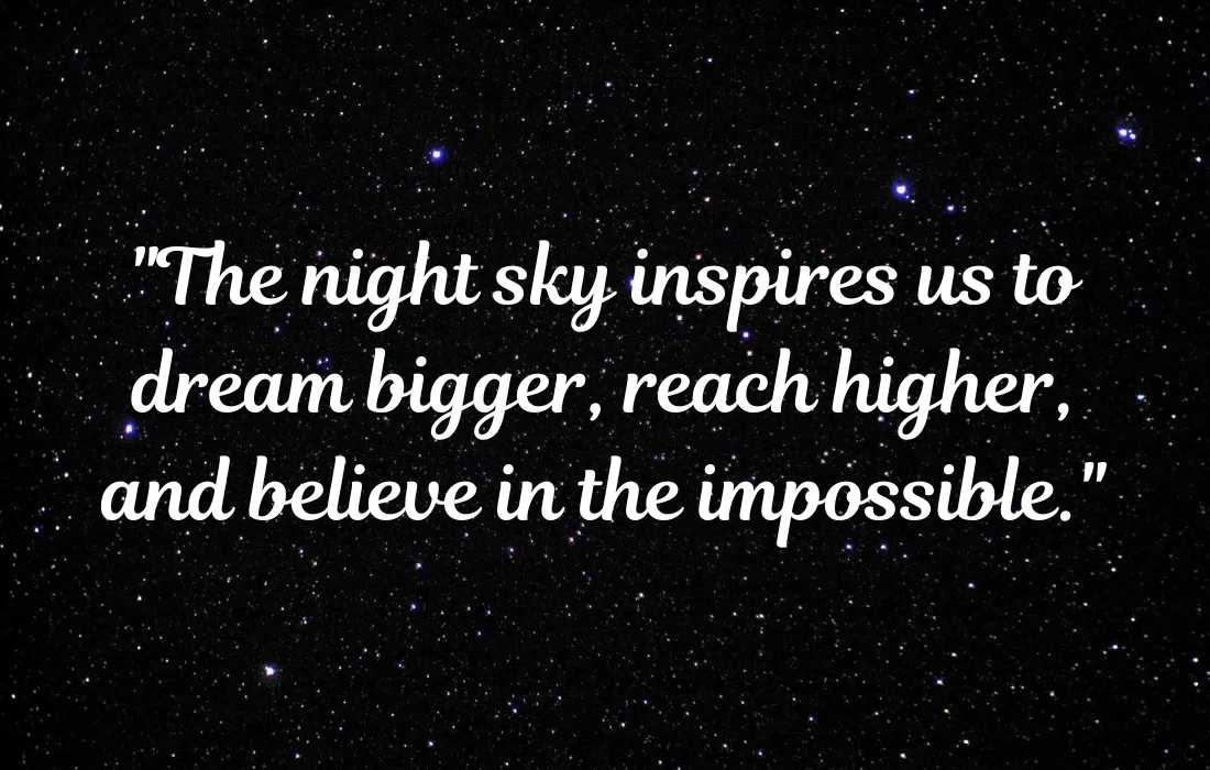 Meaningful Night Sky Quotes