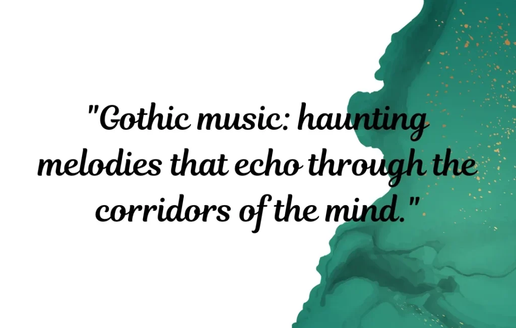 Quotes About Gothic