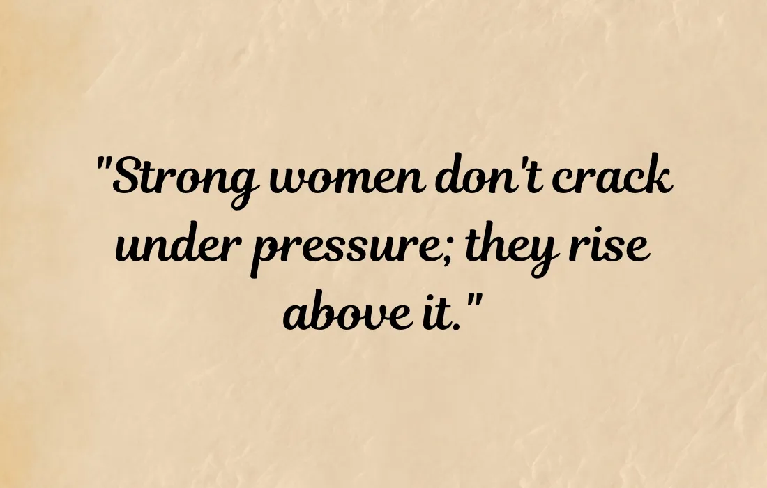 Strong Women Quotes Short