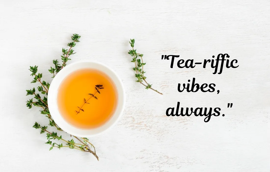 Tea Captions and Puns for Instagram