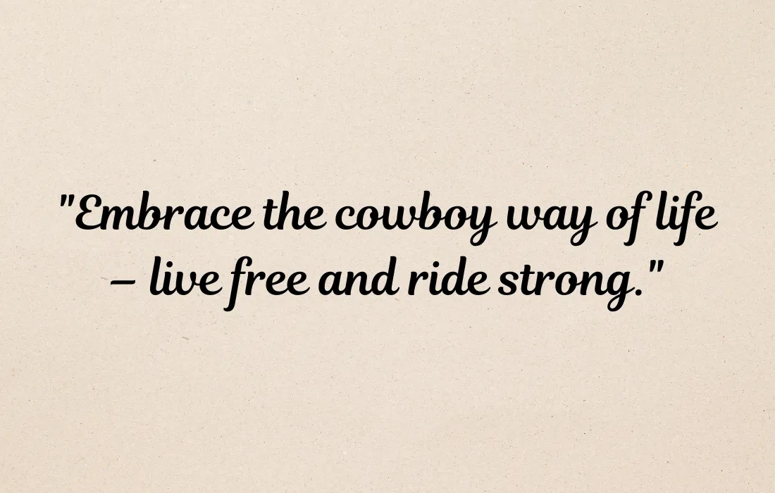 Cowgirl Sayings