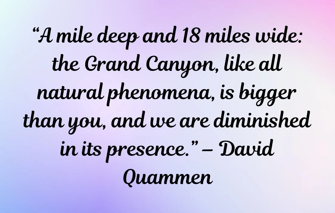 Grand Canyon Sayings