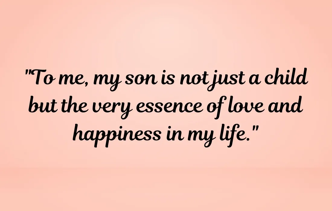 My Son Quotes