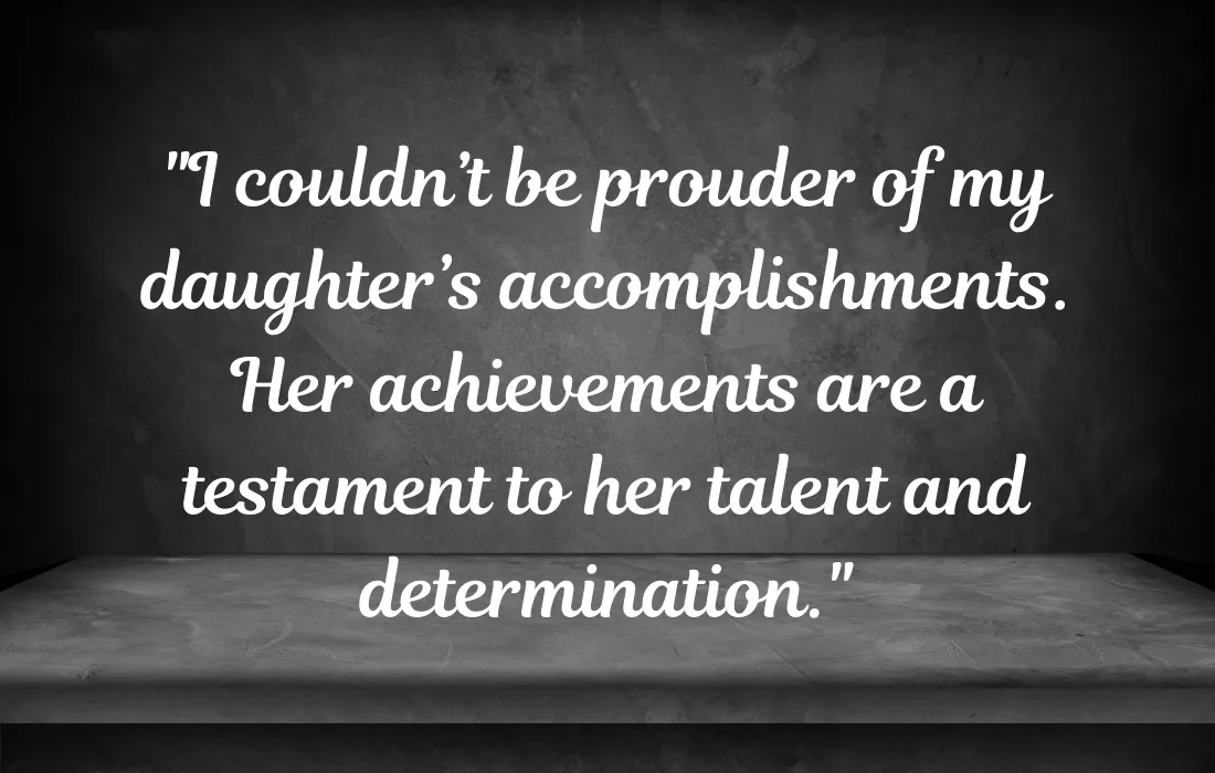 Proud Of My Daughter Quotes