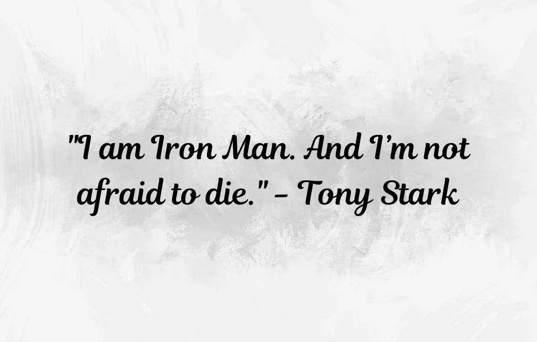 Short Iron Man Quotes