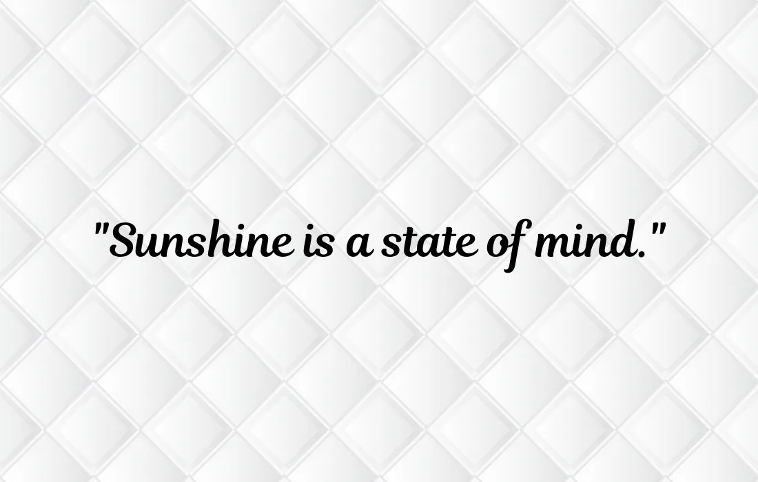 Best Sunshine Captions For Instagram