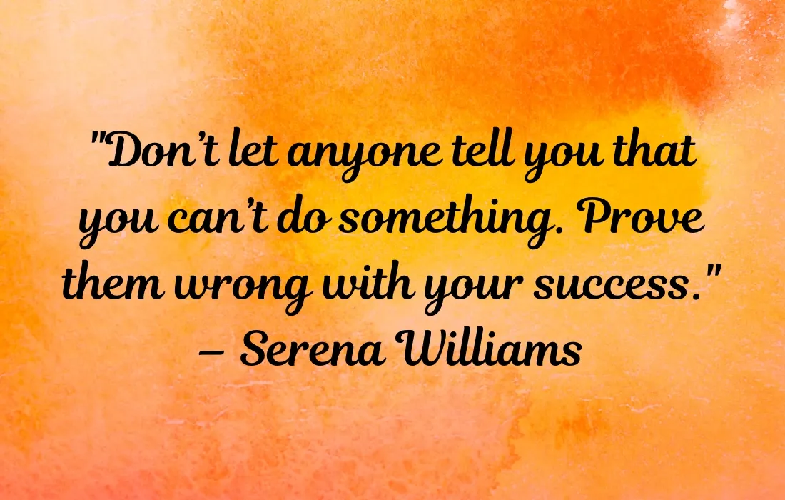 Inspirational Serena Williams Quotes on Success