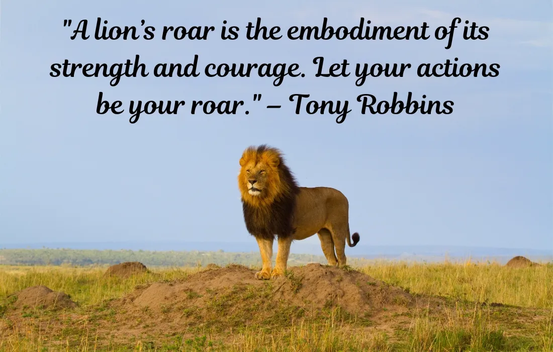 Motivational Lion Quotes