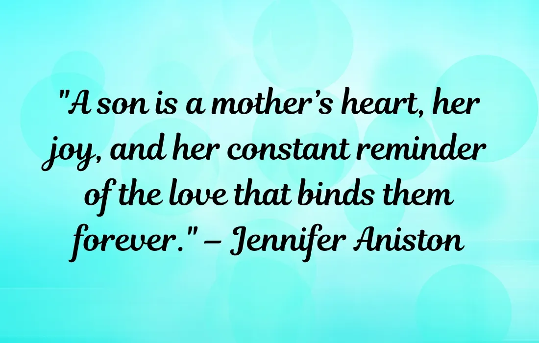 Quotes About Sons And Mothers