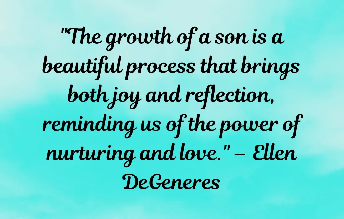 Quotes About Sons Growing Up