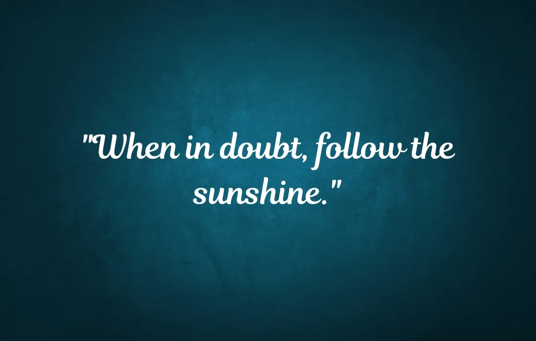 Quotes About Sunshine For Instagram