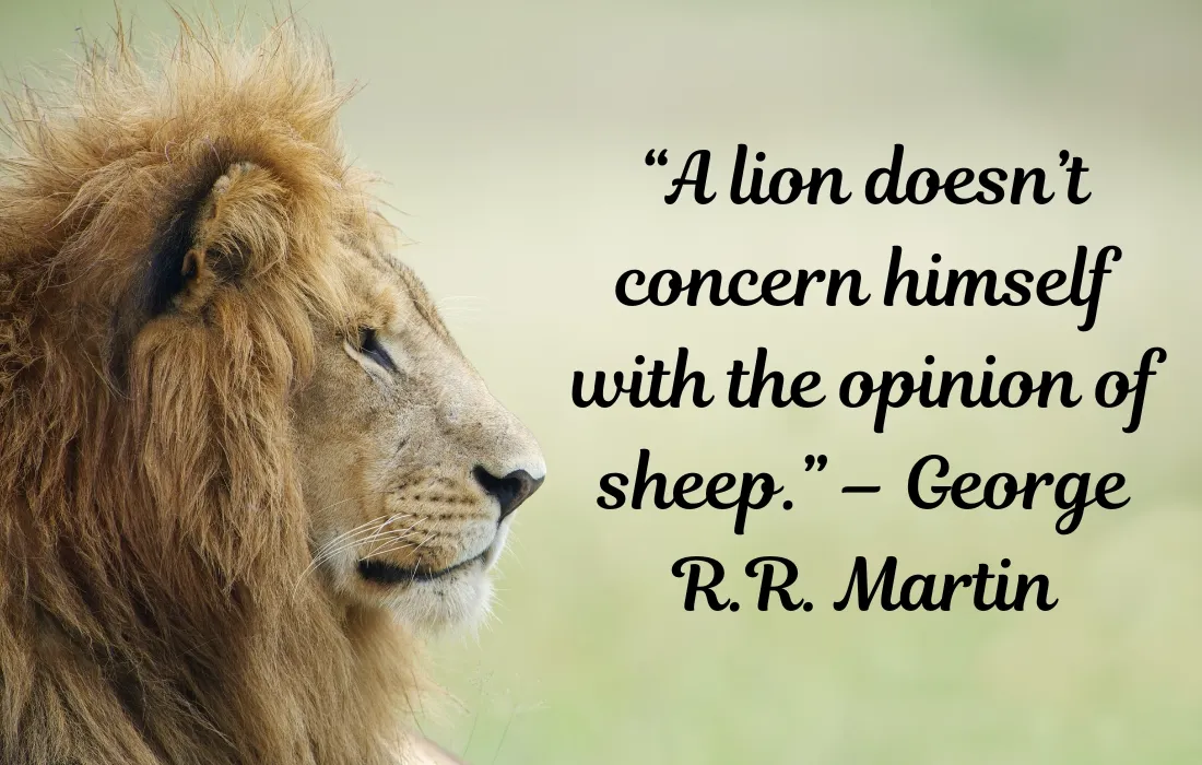 Success Lion Quotes