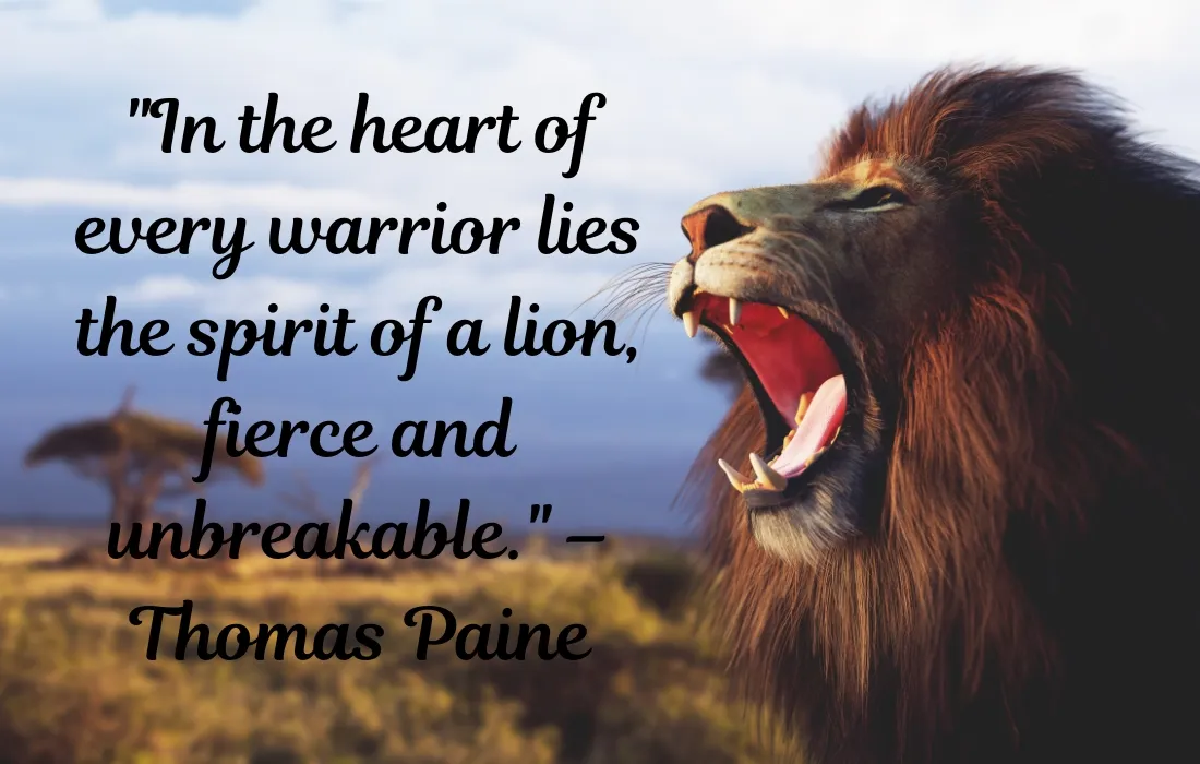 Warrior Lion Quotes